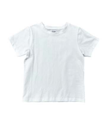 Be Elizabeth Be Elizabeth White Boxy Tee