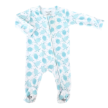 Dear Perli Dear Perli Turtley Awesome Zippered Footie