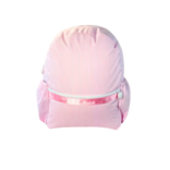 Mint Mint Wipe Clean Medium Backpack w/ Pockets - Pink Preppy Stripe