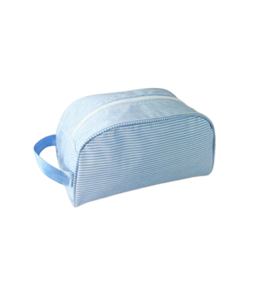 Mint Mint Wipe Clean Traveler - Baby Blue Preppy Stripe