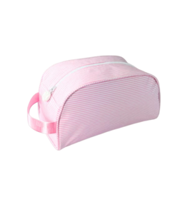 Mint Mint Wipe Clean Traveler - Pink Preppy Stripe
