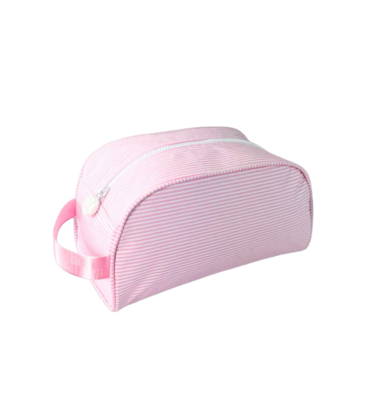 Mint Mint Wipe Clean Traveler - Pink Preppy Stripe