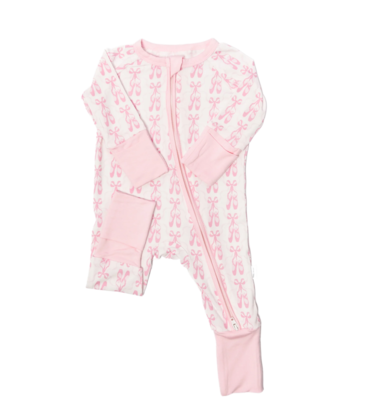 The Uptown Baby The Uptown Baby Ballet Zipper Romper