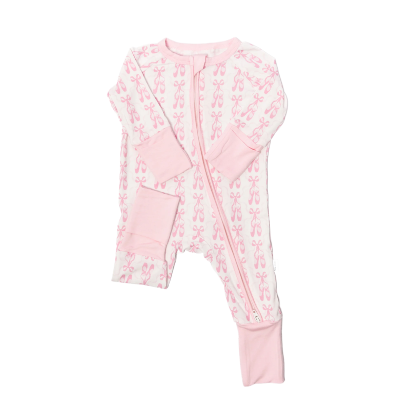The Uptown Baby The Uptown Baby Ballet Zipper Romper