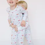 The Uptown Baby The Uptown Baby Airplane Pajama Set