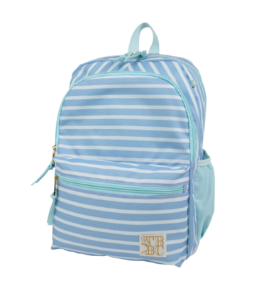 The Beaufort Bonnet Company TBBC Backpack - Sarasota Sky Stripe/Sea Island Seafoam