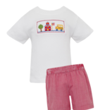 Petit Bebe Petit Bebe Back to School Short Set
