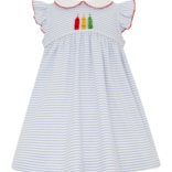 Petit Bebe Petit Bebe Crayons Stripe Dress