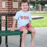 Trotter Street Kids Trotter Street Kids Apple Trio Short Set