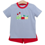 Trotter Street Kids Trotter Street Kids School Supplies Train Short Set