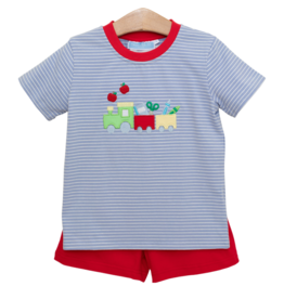 Trotter Street Kids Trotter Street Kids School Supplies Train Short Set