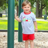 Trotter Street Kids Trotter Street Kids School Supplies Train Short Set