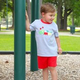 Trotter Street Kids Trotter Street Kids School Supplies Train Short Set