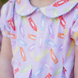 James & Lottie James & Lottie Back to School Penny Pleat Dress