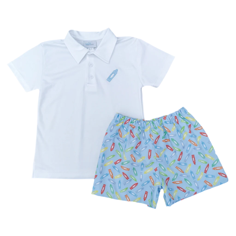 James & Lottie James & Lottie Back to School Polo