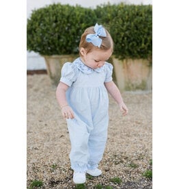 James & Lottie James & Lottie Blue Floral Cord Payton Long Bubble