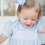 James & Lottie James & Lottie Blue Floral Cord Payton Long Bubble