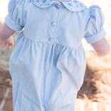 James & Lottie James & Lottie Blue Floral Cord Payton Long Bubble