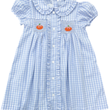 James & Lottie James & Lottie Pumpkins Margaret Smocked Dress