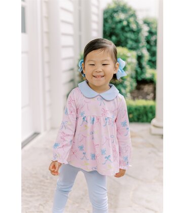 The Proper Peony The Proper Peony Ribbon Party Tunic Set