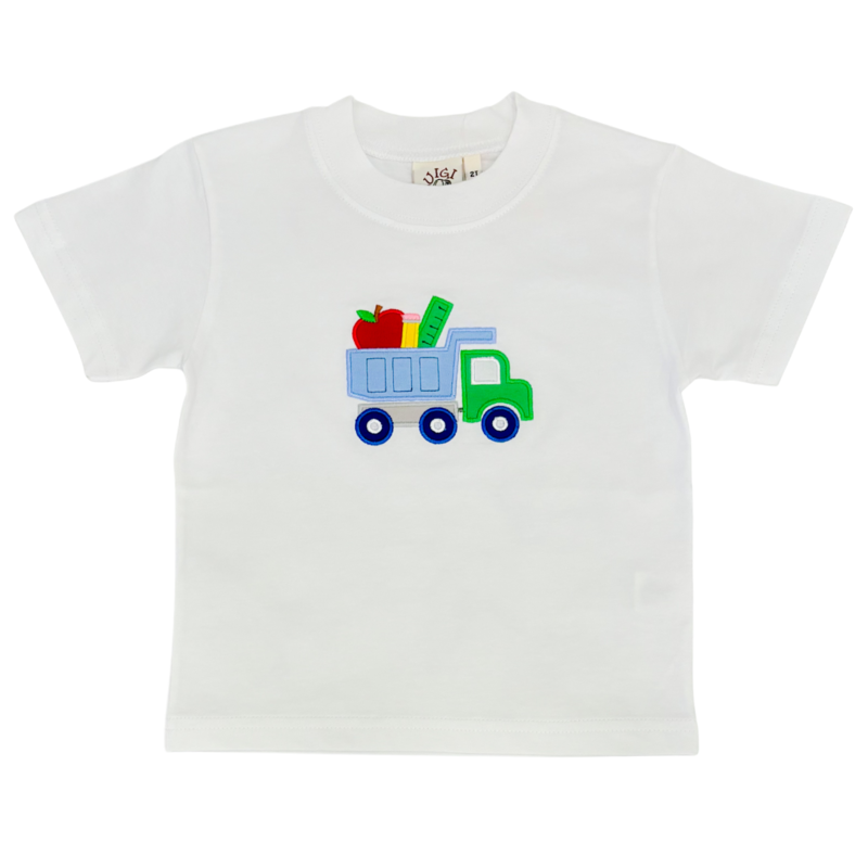 Luigi Luigi Back to School Dump Truck T-Shirt