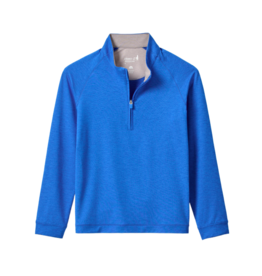 Johnnie-O Freeborne Performance Pullover - Palisades Blue