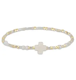 enewton enewton egirl Hope Unwritten Signature Cross Bracelet - Call Me On My Shellphone