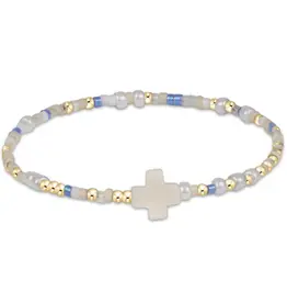 enewton enewton egirl Hope Unwritten Signature Cross Bracelet - Skinny Dippin'