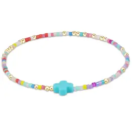 enewton enewton egirl Hope Unwritten Signature Cross Bracelet - Hot Mess