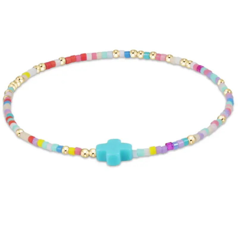 enewton enewton egirl Hope Unwritten Signature Cross Bracelet - Hot Mess