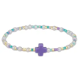 enewton enewton egirl Hope Unwritten Signature Cross Bracelet - How Do You Lilac Me Now?