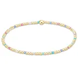 enewton enewton egirl Hope Sincerity Pattern 2mm Bead Bracelet - Hot Mess