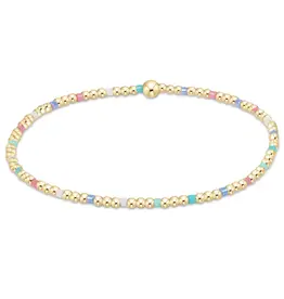 enewton enewton egirl Hope Sincerity Pattern 2mm Bead Bracelet - Hot Mess