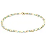 enewton enewton egirl Hope Sincerity Pattern 2mm Bead Bracelet - Mint