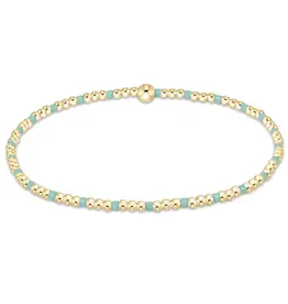 enewton enewton egirl Hope Sincerity Pattern 2mm Bead Bracelet - Mint