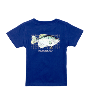 Properly Tied Properly Tied River Blue Tee - Crappie