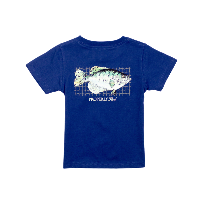 Properly Tied Properly Tied River Blue Tee - Crappie