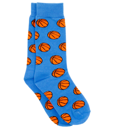 Properly Tied Properly Tied Lucky Duck Sock - Basketball