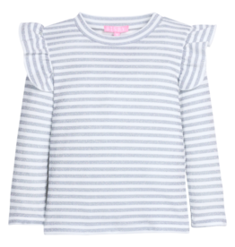 Bisby Bisby Silver Stripe Sadie Top