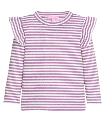 Bisby Bisby Sugarplum Stripe Sadie Top