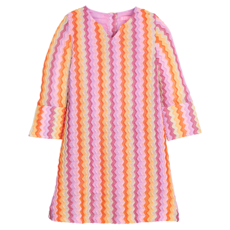 Bisby Bisby Milan Multi Zig Zag Natalie Dress