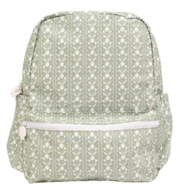 Apple of My Isla Apple of My Isla The Backpack - Large/Sage Floral