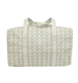 Apple of My Isla Apple of My Isla The Duffle Bag - Sage Floral