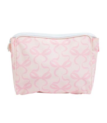 Apple of My Isla Apple of My Isla The Go Bag - Large/Bows Pink on Pink