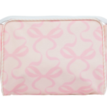 Apple of My Isla Apple of My Isla The Go Bag - Small/Bows Pink on Pink