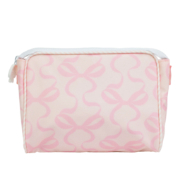 Apple of My Isla Apple of My Isla The Go Bag - Small/Bows Pink on Pink