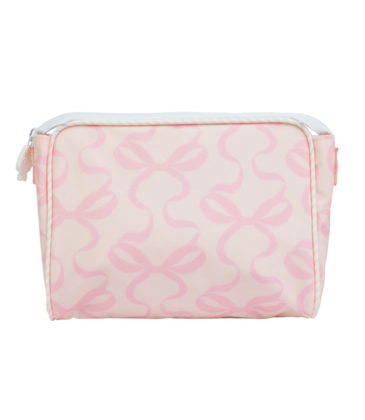 Apple of My Isla Apple of My Isla The Go Bag - Small/Bows Pink on Pink