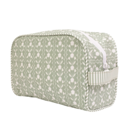 Apple of My Isla Apple of My Isla The Dopp Kit - Sage Floral