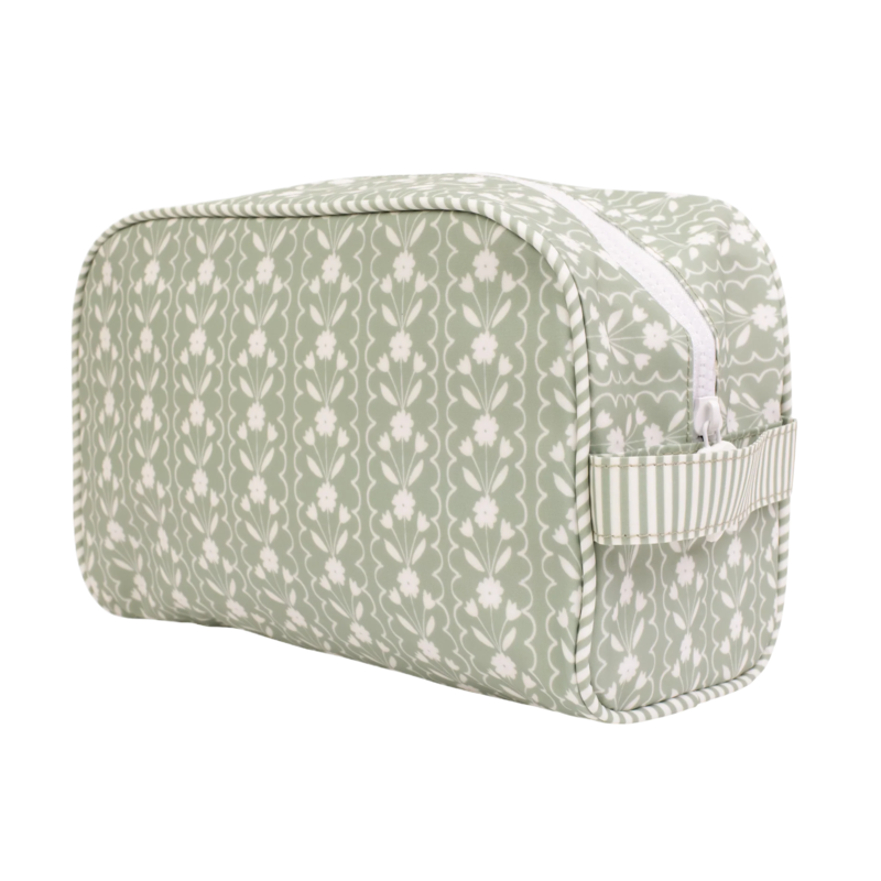 Apple of My Isla Apple of My Isla The Dopp Kit - Sage Floral