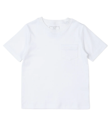 Lila + Hayes Lila + Hayes Charles Pocket T-Shirt - White